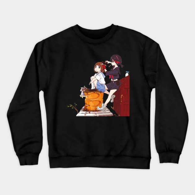 Ryuko, Mako, Guts!! Crewneck Sweatshirt by hoot